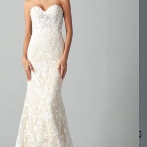 Wedding dress new designer Ti Adora size 10